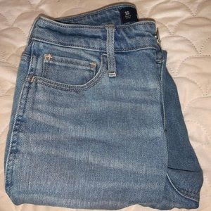 high waisted hollister mom jeans